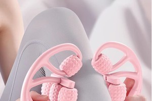 Masajeador de Piernas con 24 Ruedas de Plástico, Anillo Delgado Rodante, para Yoga, Entrenamiento, Masaje y Relajación Muscular - Product Image 3