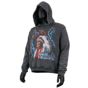 Sudadera con Capucha Personalizada TOPSHOW, 100% Algodón, Estampado, Logotipo Grande, Lavado Ácido, Estilo Urbano para Hombre - Product Image 2
