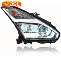 Pour Nissan GTR R35 phares LED DRL 2009-2017 GTR nouvelles pièces automobiles à trois lentilles lampe frontale modifiée pour Nissan GT-R
