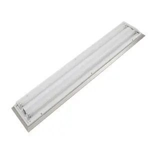 2x18w t5/t8 surface mount clean room ceiling t5 fluorescent fixture lighting