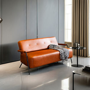 Canapés sectionnels modernes élégants en cuir PU en forme de L de 1 2 3 places pour le salon Ensemble de canapés de luxe pour la maison ou l'hôtel - Product Image 3