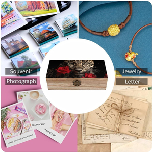 Boîte à bijoux personnalisée en <span class=keywords><strong>bois</strong></span> de burl pour mariage, boîtes à bijoux en <span class=keywords><strong>bois</strong></span> massif et boîte à bijoux en <span class=keywords><strong>bois</strong></span> de rose - Product Image 6