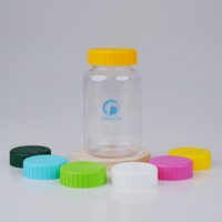 Comprimés de capsules PET transparents personnalisables de 400ml Boîtes scellées Marques déposées imprimées