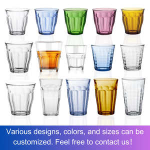 Verre à shot Picardie transparent de style américain de 3 oz pour l'eau, les spiritueux, le vin, le café, la bière, les bars, la verrerie de maison - Product Image 5