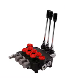 Válvula de flujo de control direccional hidráulica monobloque de para válvula de carrete de cargador - Product Image 6