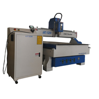 Routeur CNC ATC 1325 pour le travail du bois, machine de menuiserie 3 axes avec broche 6KW et contrôle PLC