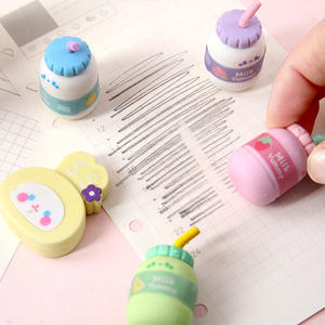 Soododo Four Mixed Animal Shape Student Radiergummis Set Neues Dessert-Getränke thema für den Klassen zimmer gebrauch für den Geschenk großhandel - Product Image 6