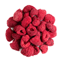 Precio al por mayor, té de frutas liofilizadas, frambuesas secas