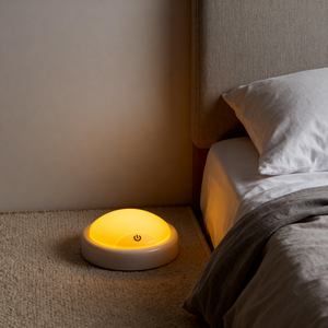 Hiện đại ABS <span class=keywords><strong>Led</strong></span> kích thước trung bình 9.5cm Vòng Puck ánh sáng-Pin hoạt động không dây ánh sáng trắng cho bán lẻ hiển thị đồ nội thất kệ sách - Product Image 6