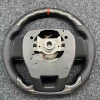 Volant Toyota GR Style avec boutons de commande en fibre de carbone pour Alphard 80 Hilux Land Cruiser