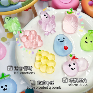 2025 Trend Novelty Mochi Hand Toys <b>Squeeze</b> Animal Pinch <b>Ball</b> Cute TPR Decompression Toy for Strength Training - Product Image 4