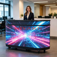 Écran LED pour bars, DJ, hôtels, boutiques, salons de beauté et spas médicaux, bureaux d'accueil - Résolution 1080P, garantie 1 an