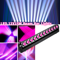 Barre LED RVBW 12x15W pour éclairage mural, Stroboscope DMX pour discothèque, DJ, soirée, club de nuit, scène, projecteur mural