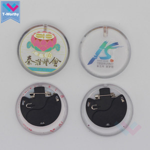 5Cm Hình Tròn Biểu Tượng Tùy Chỉnh Quà Tặng Khuyến Mại Sáng Lên Nhấp Nháy LED Huy Hiệu - Product Image 5