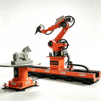 Robot de fraisage CNC Kuka pour la sculpture de statues de grande taille en mousse et en pierre
