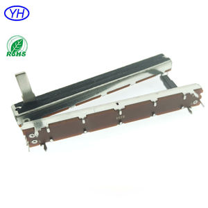 Potentiomètre coulissant alpha RA3031F 20MM 30mm 45mm 60mm course 10ka 10kb 50k 100k 3 broches Potentiomètre coulissant 30mm 20mm course - Product Image 2