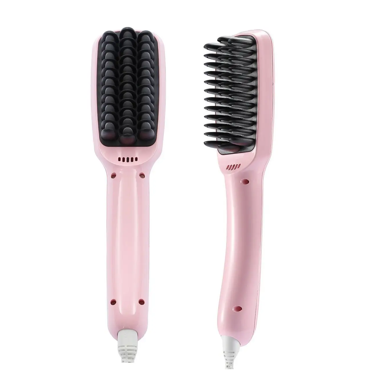 PTC heater high temperature LCD display hot comb electric hair straightening styler best selling powerful salon straighten brush