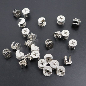 Eccentric Wheel <b>Cabinet</b> Furniture <b>Lock</b> Stainless Steel Keyless for Easy Installation and Furniture Assembly/Disassembly - Product Image 2
