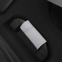 Housse de protection antidérapante en cuir pour poignée de toit de voiture YECAI, accessoires intérieurs universels de luxe