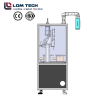 Machine d'infusion à remplissage central de précision pour pré-roulés, réservoir à température contrôlée, équipement de remplissage à deux têtes en température normale