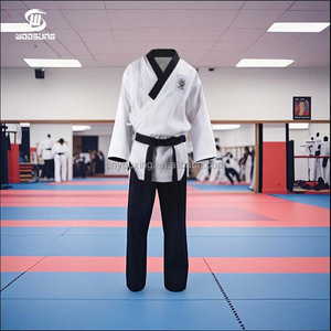 Trọng lượng nhẹ siêu mềm Taekwondo đồng phục cho trẻ em và người lớn cho sinh viên Karate gi Samurai võ thuật - Product Image 5