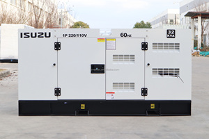 เครื่องกำเนิดไฟฟ้าแบบเงียบ 16kw 20kw 24kw 30kw 40kw ขับเคลื่อนด้วยเครื่องยนต์ญี่ปุ่น-อีซูซุ ราคาเครื่องกำเนิดไฟฟ้า 25kva 30kva 50kva - Product Image 5