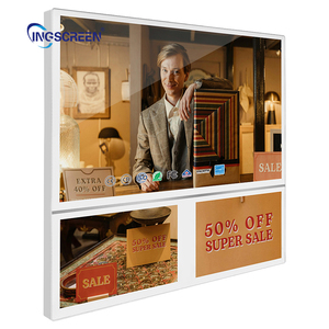 INGSCREEN ثلاث شاشات <span class=keywords><strong>LCD</strong></span> لافتات رقمية ذكية الإعلان رصد مصعد داخلي لافتات الإعلان - Product Image 2
