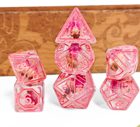 Nouveauté : Dés DND à 20 faces de 55 mm, faits à la main, géants, avec noyau liquide, pour jeux de table RPG
