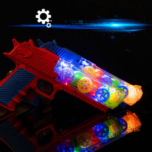 Pistola Vibrante Multimodale 2021 con Ingranaggi Realistici Trasparenti, Giocattolo Meccanico Interessante con Suoni e Luci CPC - Product Image 5