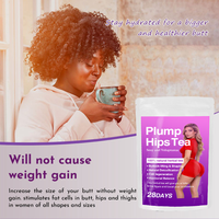 Thé en sachets pour les fesses, formule naturelle à base de plantes certifiée ISO, saveur herbacée, pour raffermir et augmenter le volume des fesses, à base de Rhizoma Polygonati, 10 sachets
