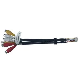 TUV Approved Custom LVDS RCA Cable Wire Harness for Automobile