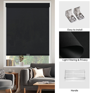 SAMADHI Modern Sunlight Fabric Roller Blinds Blind <b>Window</b> Vertical Design Durable Environmentally Friendly <b>Shade</b> - Product Image 4