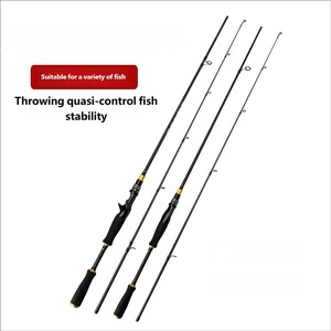 <span class=keywords><strong>Canne</strong></span> à pêche en fibre de carbone, action lente moyenne, poignée EVA, télescopique 6m, pour la pêche à la carpe en rivière - Product Image 5