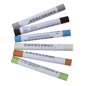 Juego de lápices de cera para reparación de muebles, bolígrafos de pintura de cera de parafina para reparación de arañazos de suelo de madera - Product Image 3
