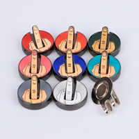 Fabricant OEM Clip drôle de chapeau de golf Marqueur de balle de golf de conception unique de haute qualité avec magnétique puissant