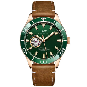 Nueva tendencia, reloj de pulsera deportivo resistente al agua con fantasma de agua verde para hombre, Relojes originales para hombre, reloj de buceo de acero inoxidable para hombre - Product Image 4