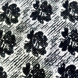 Tissu en polyester à imprimé numérique Hakoba pour la confection de saris, de costumes, de lehengas et de kurtis de créateurs, vente en gros pour boutiques - Product Image 3