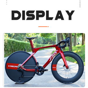 Vélo de route VITTORIA Aero 105 DI2 avec cadre en carbone intégré et roues fermées 700C à frein à disque, haute performance aérodynamique VITTORIA - Product Image 6