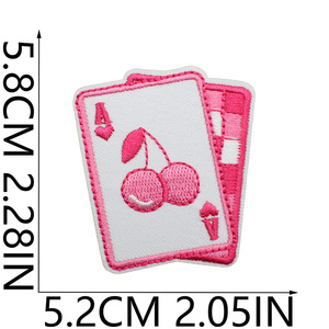 Parches Bordados Termoadhesivos con Diseño de Flor de Arce Estilo Moda para Bolsos, Sombreros <span class=keywords><strong>y</strong></span> Accesorios DIY - Product Image 5