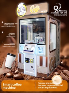 Ai Play <strong>Cofe</strong> Intelligent Robot Freshly Ground Coffee <strong>Machine</strong> Self-Service Unmanned Vending <strong>Machine</strong> Automatic Commercial Touch - Product Image 1
