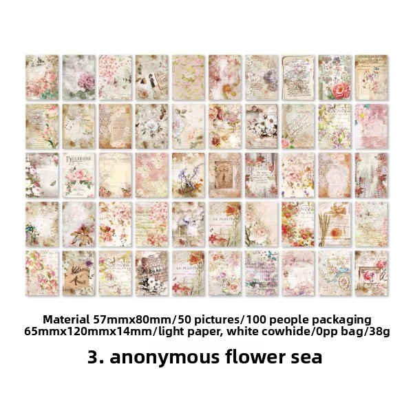 C Flor anónima Mar blanco