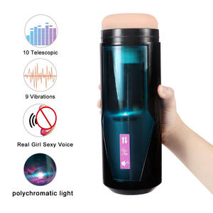 كوب هزاز قابل للتعديل للرجال مع وظائف الصوت والاهتزاز - Product Image 3