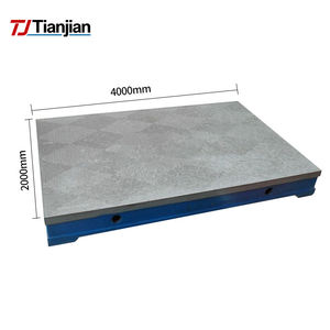 맞춤형 CNC 기계 주철 표면 플레이트 T-슬롯 및 스탠드 측정 및 게이지 도구가있는 튼튼한 철제 침대 - Product Image 3