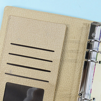 Wdhbsci — planificateur de luxe A5 & A6, Agenda 6 anneaux, feuilles mobiles, planificateur de mariage, Agenda