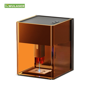 Nouvelle machine de gravure <span class=keywords><strong>laser</strong></span> à fibre professionnelle - Petite machine de découpe et de marquage CNC de bureau automatique pour le métal, prise en charge de DXF, refroidissement par air, Beckhoff - Product Image 1