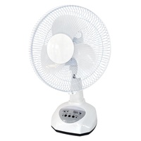 Ventilateur solaire OEM 12 pouces, 4000 mAh, ventilateurs solaires rechargeables, ventilateur de bureau solaire pour le camping en plein air avec panneau solaire