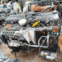 Used 8.9L 6 Cylinder Diesel Engine 270HP 375HP OEM Truck Engine Assembly for L Series Bus Marine