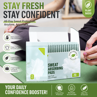 Lingettes anti-transpirantes écologiques personnalisées OEM/ODM, formule anti-transpiration pour usage quotidien, prix usine et marque privée
