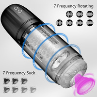 Vibrateur pour hommes, gobelet de masturbation secret, gobelet d'entraînement automatique à 7 fréquences, étanche