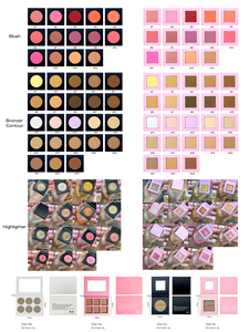 Nouveaux Arrivages Palette DIY Fard à Joues Bronzant Individuel Prix Usine Vegan, Fard à Joues Libre, Maquillage Contouring et Illuminateur Beauté Sous Marque Privée - Product Image 6